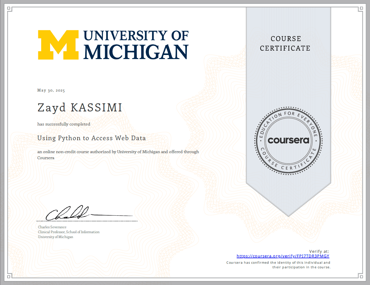 Using Python to Access Web Data